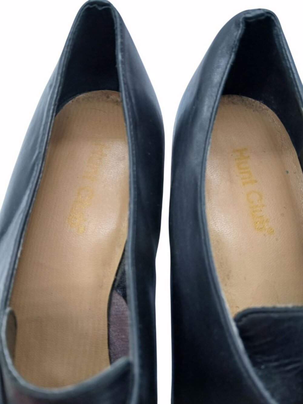 Vintage Hunt Club Womens Black Monk Strap Heels Shoes Size 10.5 Chunky JC Penney - Picture 14 of 16